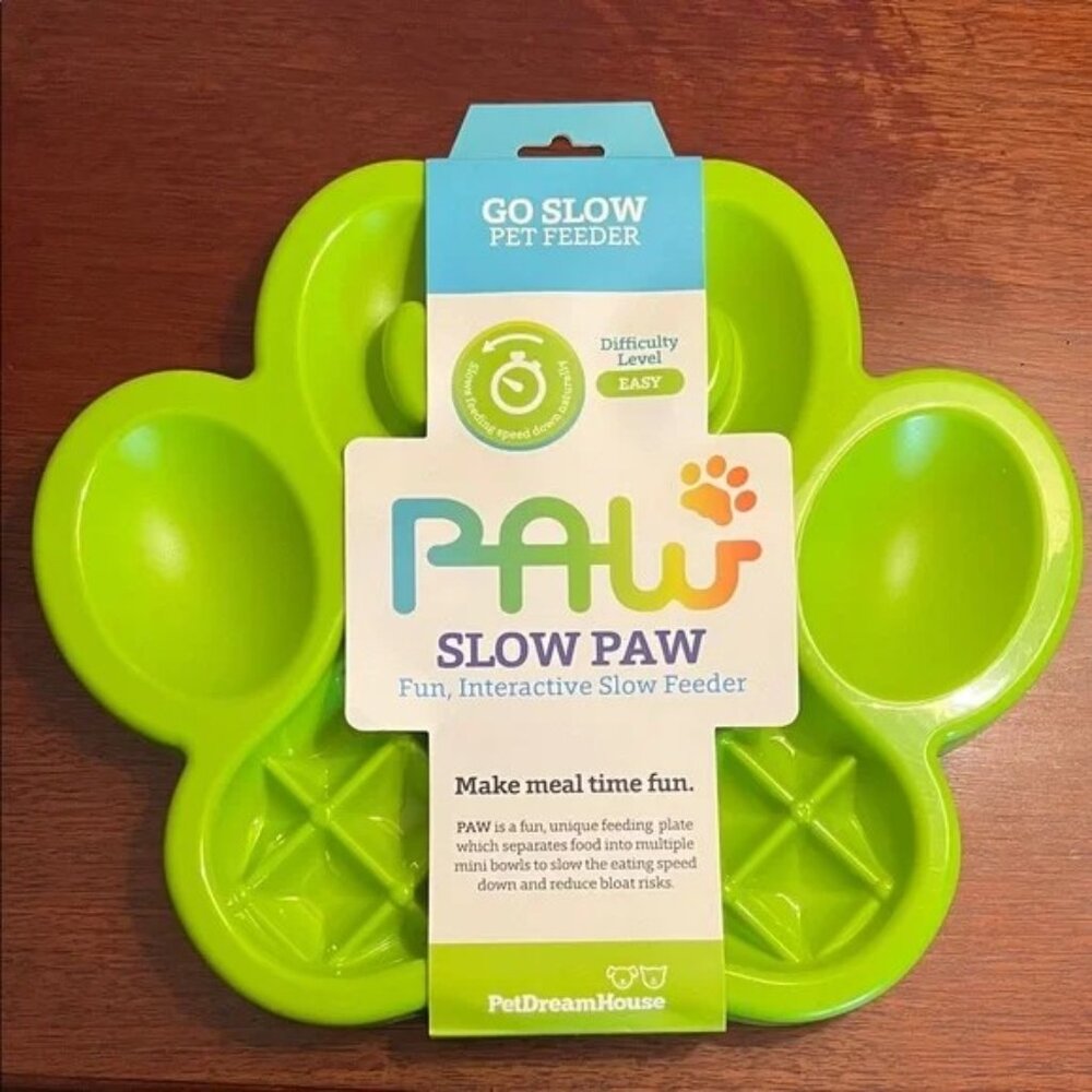 NWT - Pet Dream House Green Slow Feeder